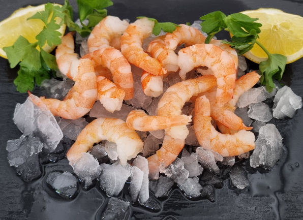 Peninsula Seafoods Cooked & Pealed prawnsns